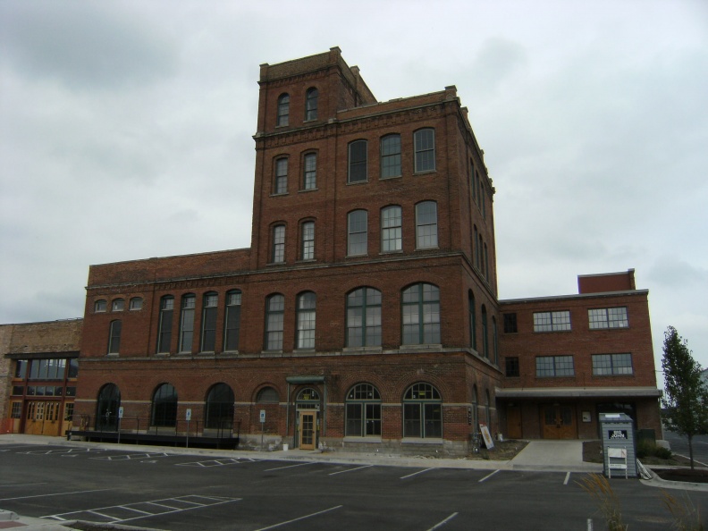 Taking a tour of the Rockford Brewery property along the Rock River in Rockford, Illinois.